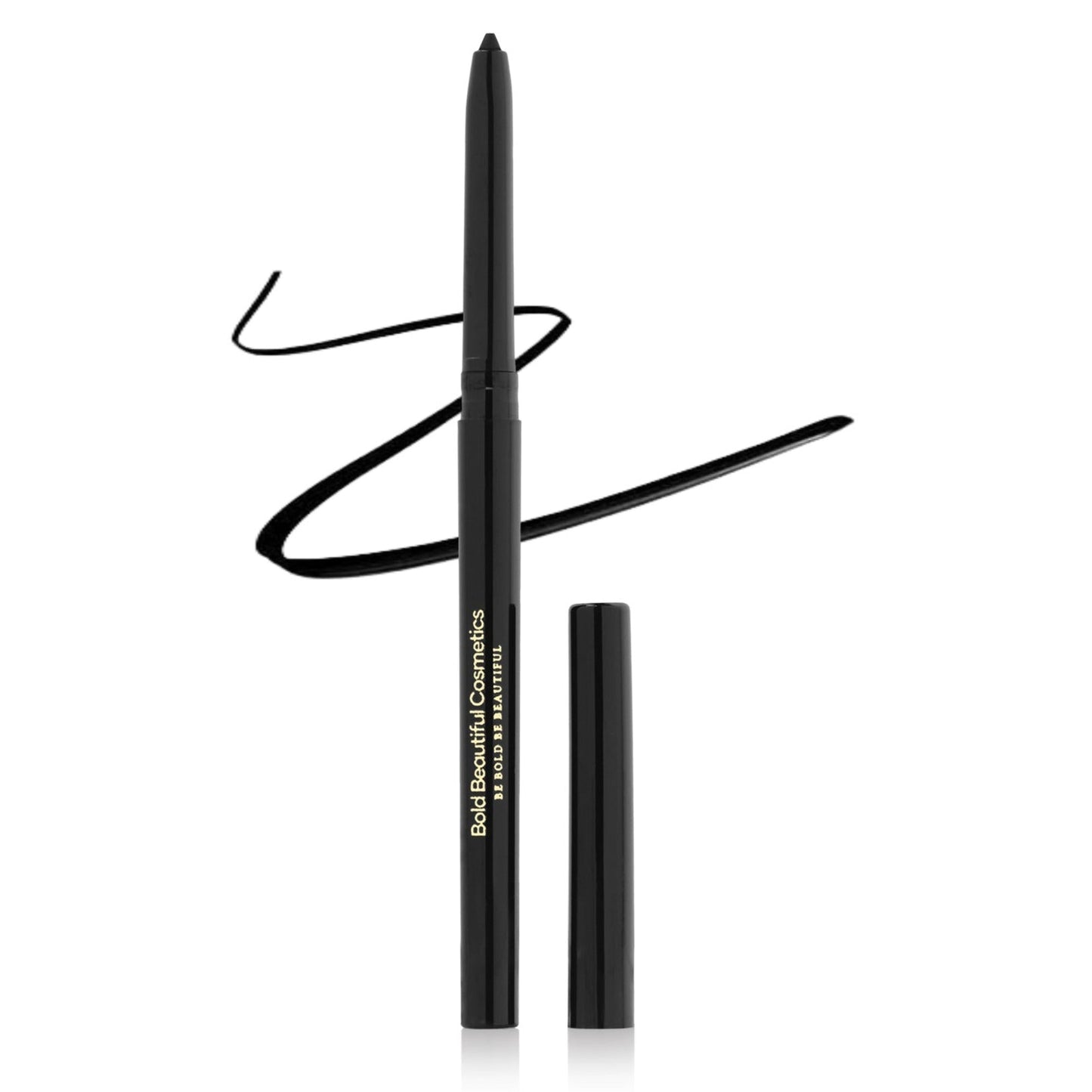 Bold Beautiful Cosmetics Eyeliner Pencil - Mechanical Pencil Eyeliner - 850046440205 - best eyeliner - gel eyeliner - black eyeliner - trend - the trend makeup - the trend eyeliner - eye makeup