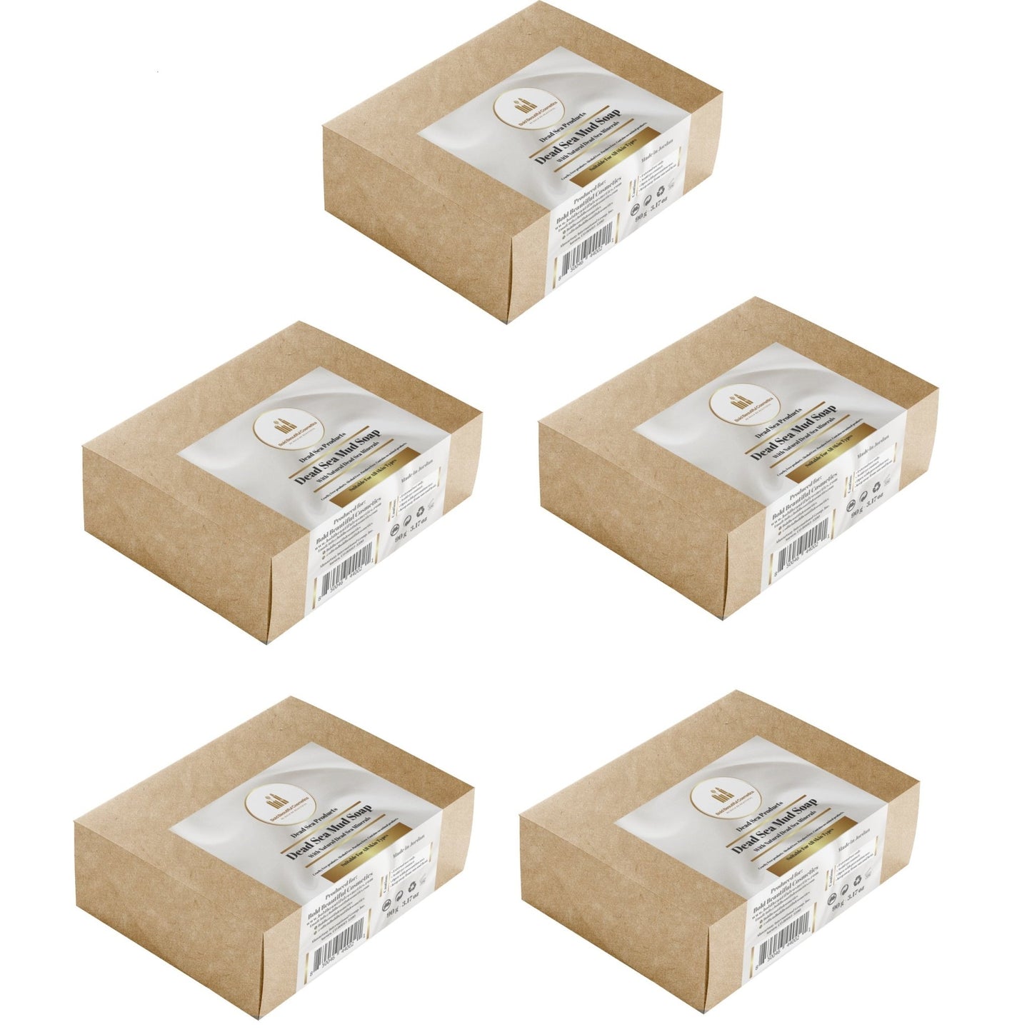 Dead Sea Mud Bar Soap - Dead Sea Mud Soap - 850046440403 - Bold Beautiful Cosmetics