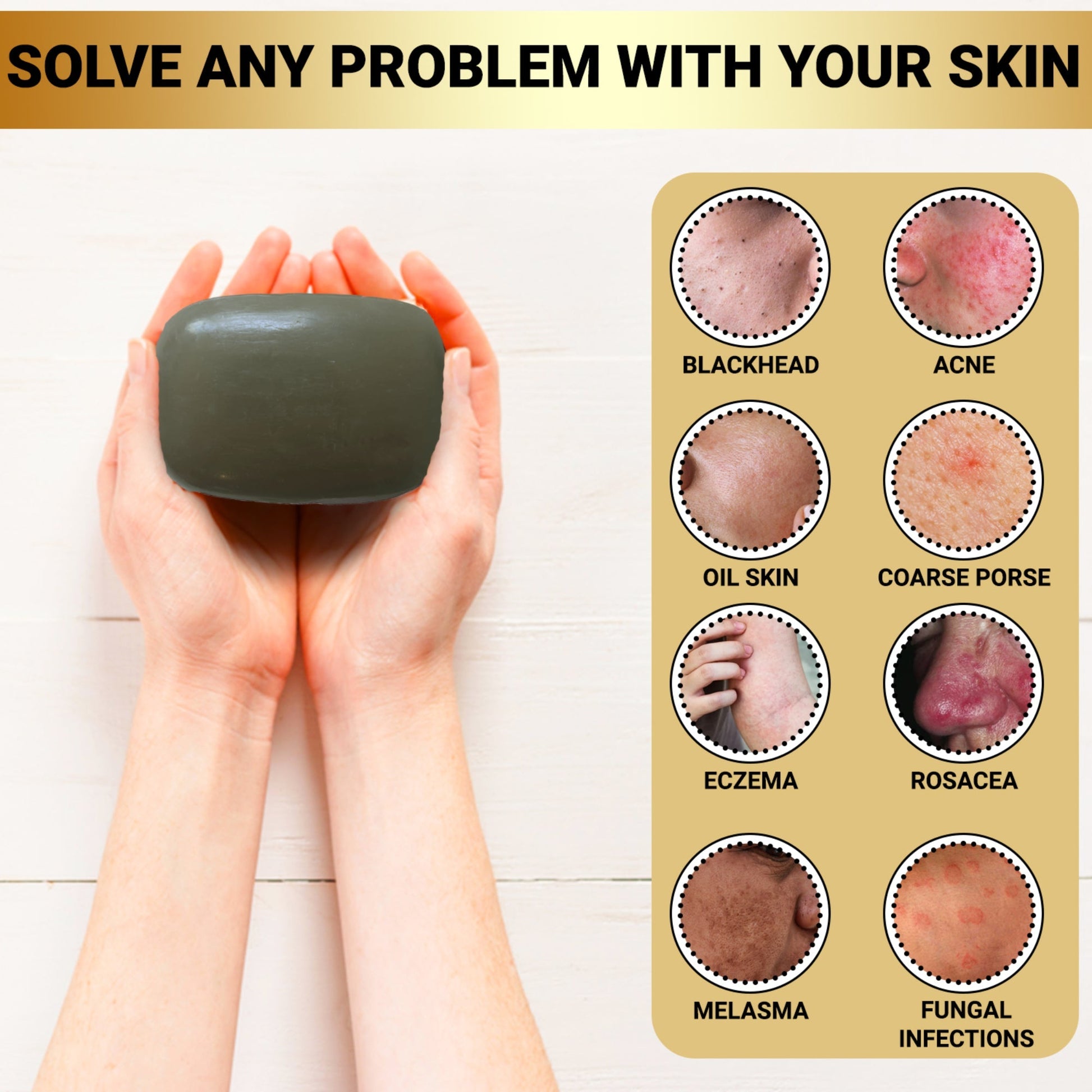 Dead Sea Mud Bar Soap - Dead Sea Mud Soap - 850046440021 - Bold Beautiful Cosmetics