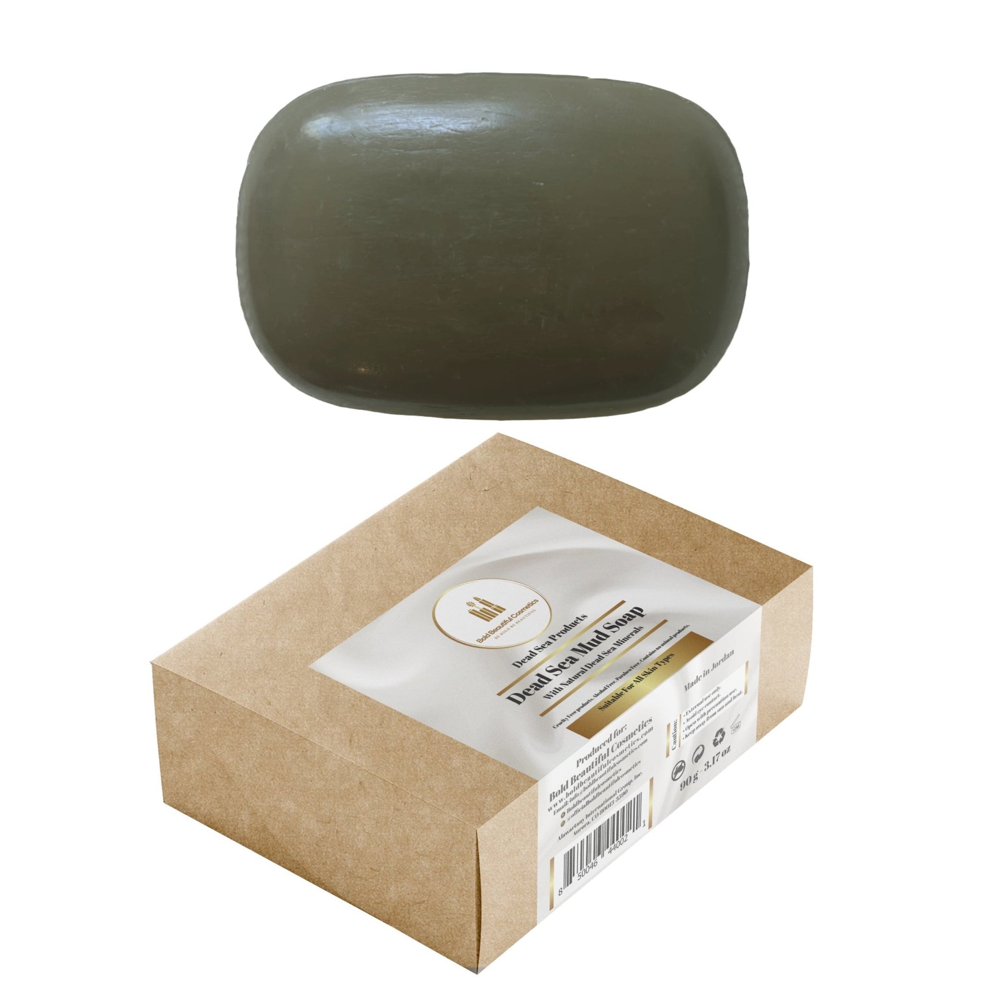 Dead Sea Mud Bar Soap - Dead Sea Mud Soap - 850046440021 - Bold Beautiful Cosmetics