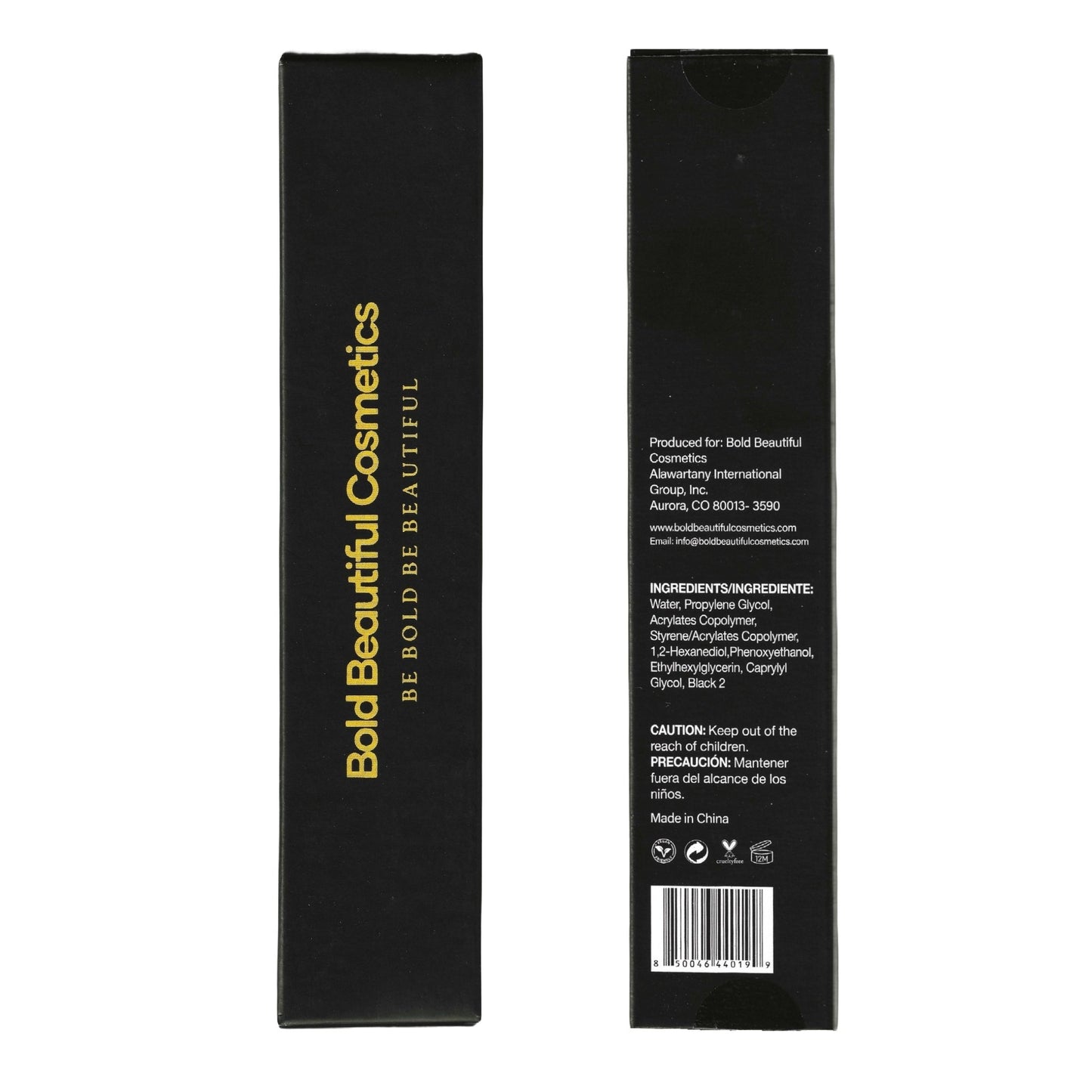 Liquid Eyeliner Pen Smudge - Proof and Waterproof - Liquid Eyeliner - 850046440199 - Bold Beautiful Cosmetics