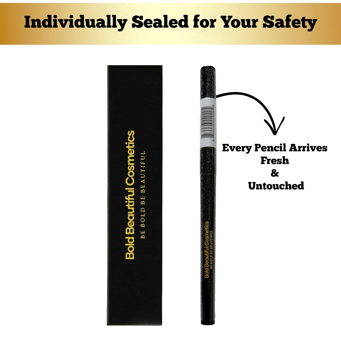 Eyeliner Pencil Waterproof Long Lasting - Mechanical Eyeliner Pencil - 850046440205 - Bold Beautiful Cosmetics