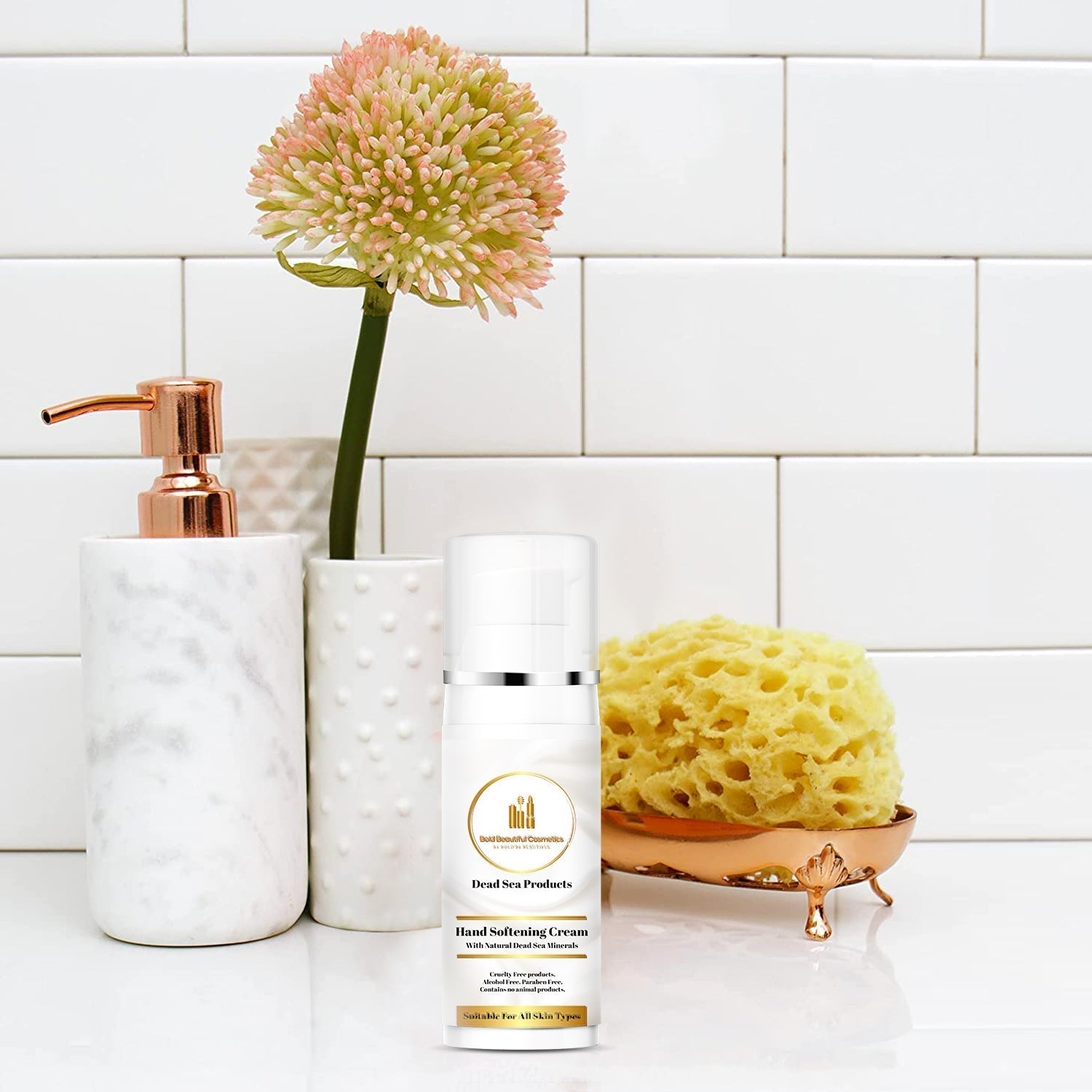 Dead Sea Minerals Hand Moisturizer and Softening Cream - Hand Softening Cream - 850046440069 - Bold Beautiful Cosmetics