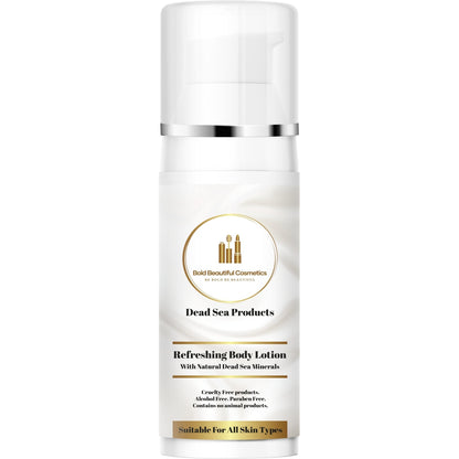 Dead Sea Minerals Refreshing and Body Moisturizing Lotion - Refreshing Body Lotion - 850046440083 - Bold Beautiful Cosmetics
