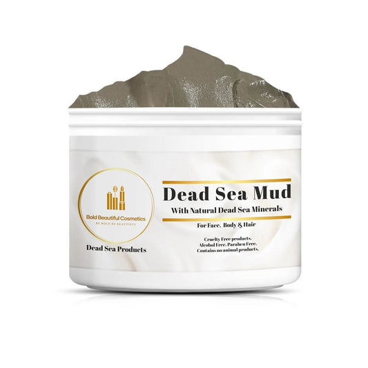 Dead Sea Mud Mask For Face and Body - Dead Sea Facial and Body Mud Mask - 850046440038 - Bold Beautiful Cosmetics